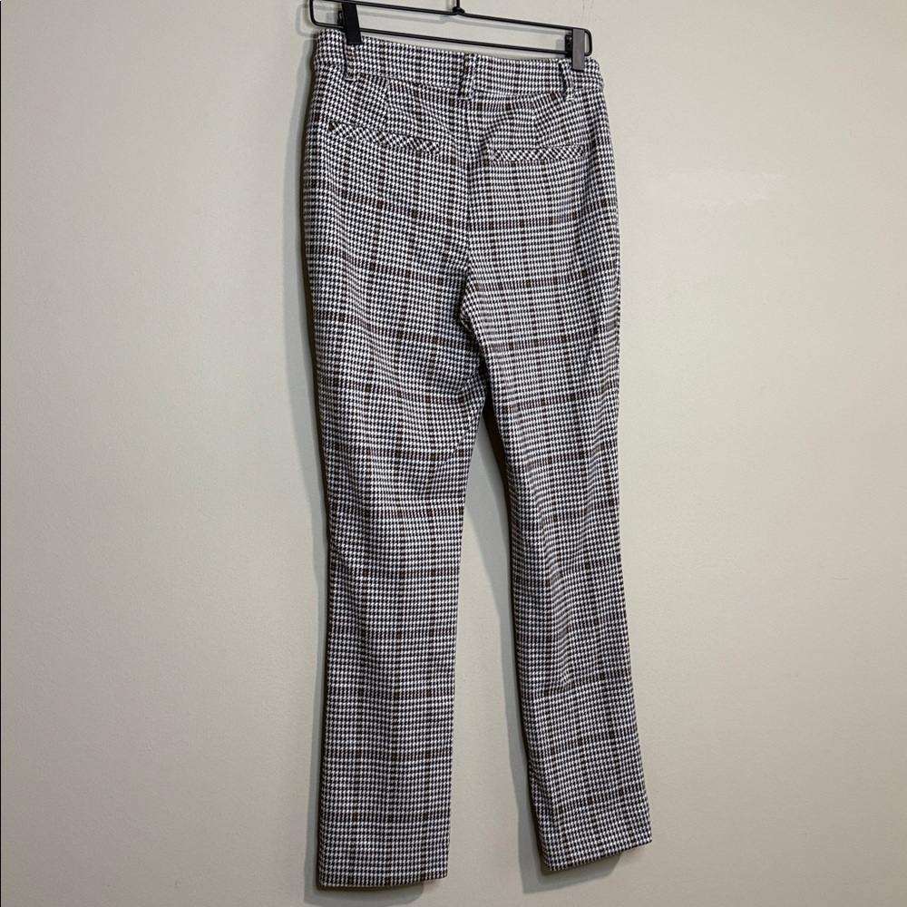 Free People NWT Molly Houndstooth plaid trousers pants size 4 - Picture 5 of 9